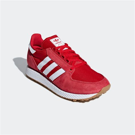 adidas originals forest grove zapatillas scarlet footwear white